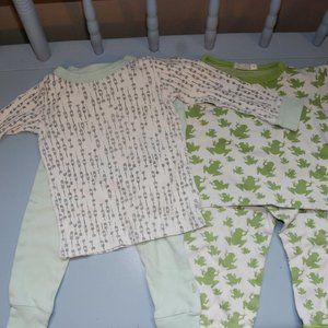 2 Sets of Organic PJ - Finn + Emma Boutique + Organics for Kids 2T